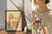 Groovy summer story 60s-70s, a Texture Illustration by Antikva17 (Thumbnail 18 of 18)
