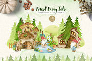 Watercolor gnomes. Big bundle, an Illustration by JuliaBadeeva (Thumbnail 19 of 27)