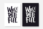 Wonderful calligraphic inscription, a Decorative Illustration by Good Studio (Thumbnail 1 of 4)
