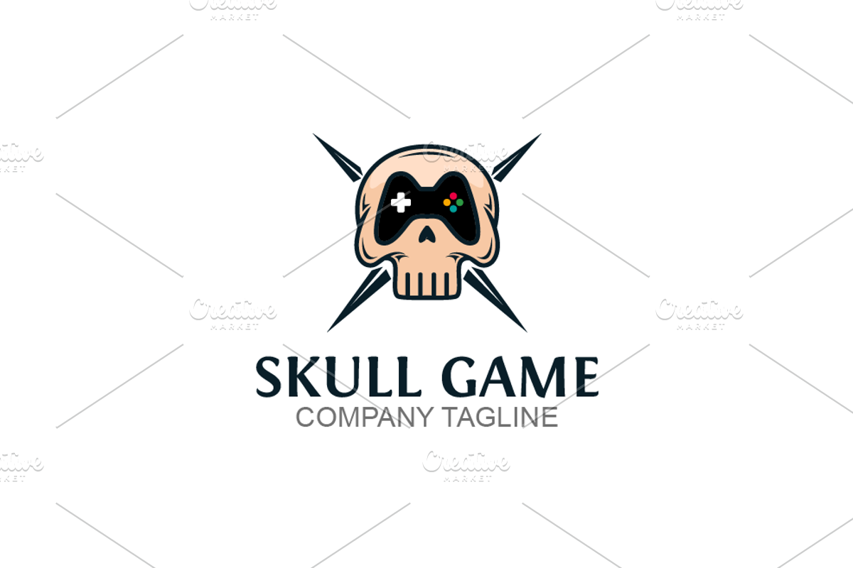 Skull Game, a Branding & Logo Template by Twelve.std (Photo 2 of 3)