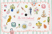 Handmade summer spring quirky icons, an Object Graphic by Grace Noboa Illustrations (Thumbnail 1 of 16)