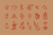 Anatomy of love, a Healthcare Illustration by OlgaSoi007 (Thumbnail 3 of 12)