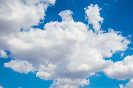 Cumulus clouds