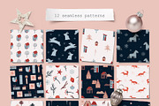 Snow World | Winter collection, a Decorative Illustration by katieromanoff_art (Thumbnail 6 of 22)