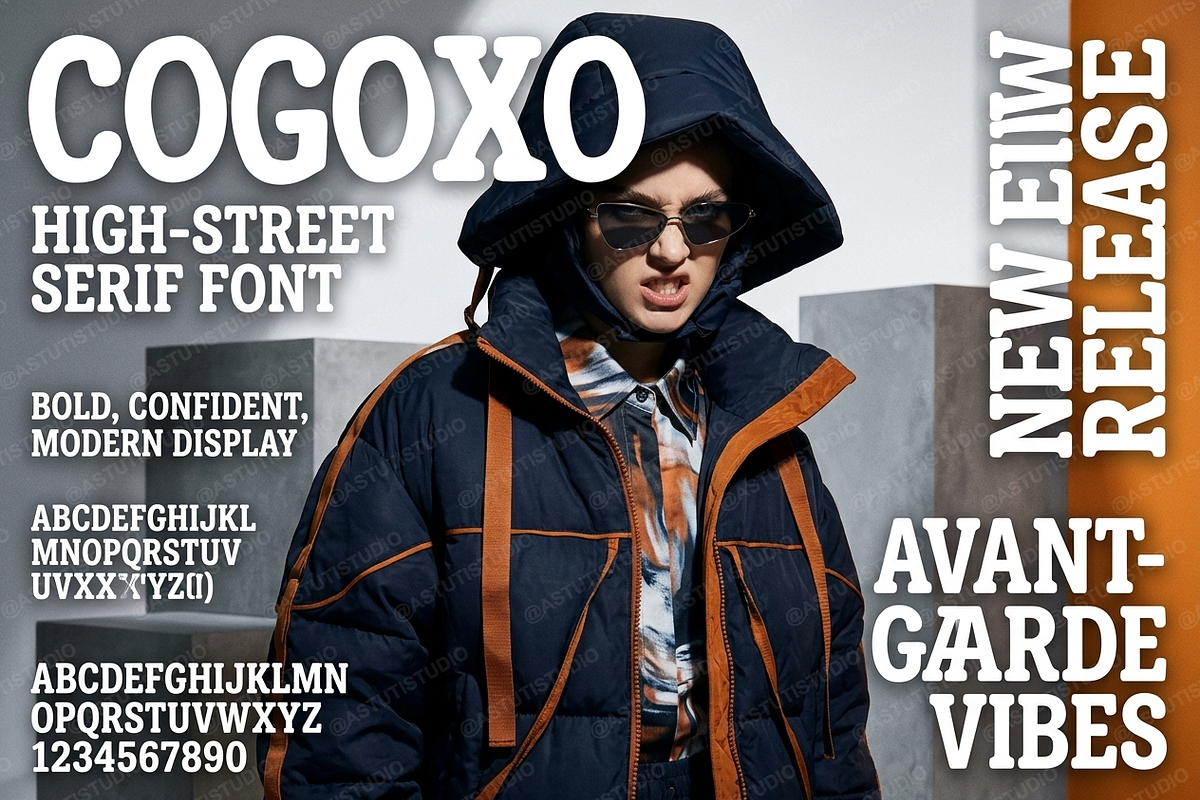 Cogoxo - Elegant Serif, a Serif Font by Astuti Studio (Photo 5 of 22)