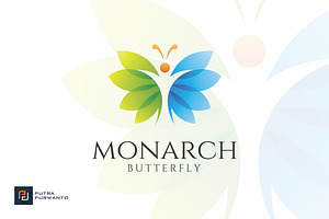 Monarch / Butterfly - Logo Template