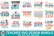 Teacher SVG Design Bundle, a Graphic by crative8112 (Thumbnail 1 of 14)