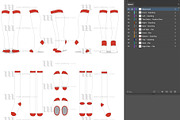 Knee High Socks - Template Mockup, an Apparel Mockup by Mark Anthony Media (Thumbnail 4 of 4)