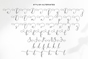 Blooming Garden, a Script Font by Rotterlab Studio (Thumbnail 13 of 16)