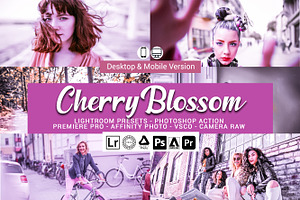 Cherry Blossom Lightroom Presets