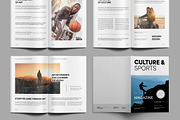 Sports and Culture Magazine, a Magazine Template by ClickPaint_Studio (Thumbnail 4 of 4)