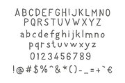Hand Condensed Sans: hand drawn font, a Font by Rachel Ortiz (Thumbnail 7 of 8)