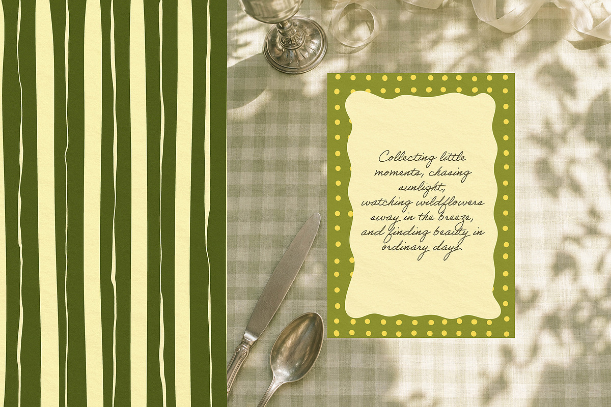 Wiggly Lines & Frames, a Decorative Illustration by anastasiia.art (Photo 2 of 8)