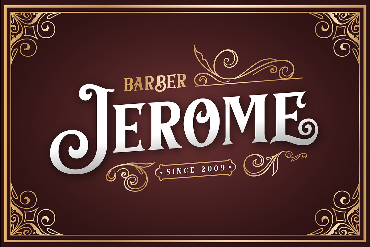 Barthez - Victorian Serif Font, a Serif Font by Grezline Studio (Photo 2 of 11)