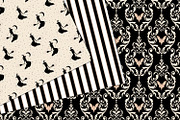 Ivory Halloween Digital Paper, a Pattern Graphic by Digital Curio (Thumbnail 2 of 4)