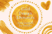 Gold Design Elements II, a Texture Illustration by swiejko (Thumbnail 1 of 2)