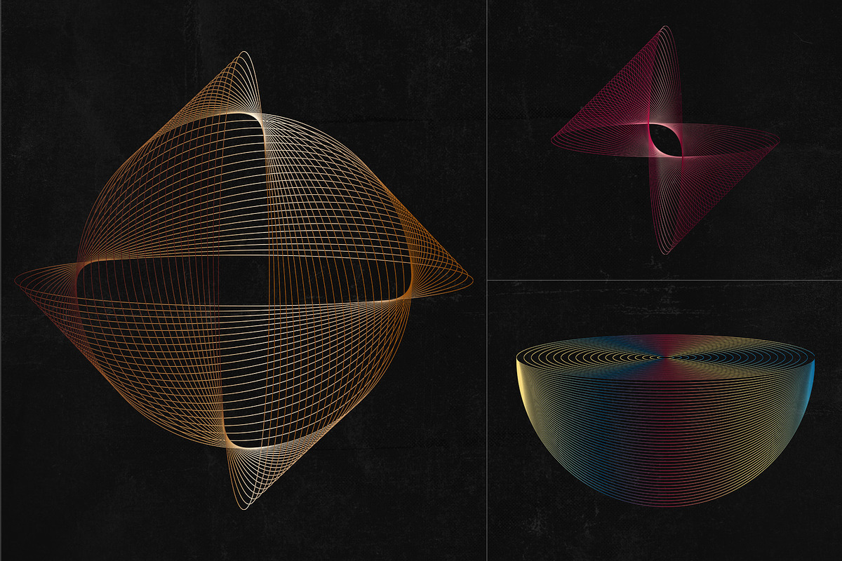 225 Wireframe Elements Bundle, an Object Graphic by Graphicdome (Photo 48 of 52)