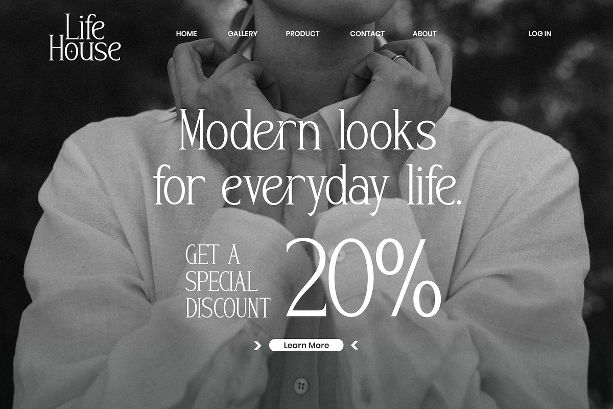 Lodbeth - Modern Serif Font, a Serif Font by Flawless And Co (Photo 4 of 10)