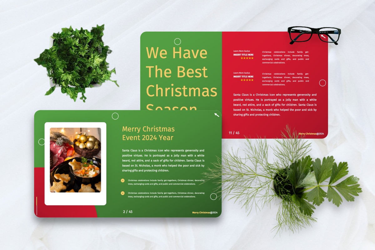 Saclus - Christmas Keynote, a Presentation Template by Dhabee (Photo 3 of 7)
