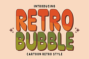Retro Bubble - Puffy Display Font, a Sans Serif Font by KiddoGlyphs Studio (Thumbnail 1 of 5)