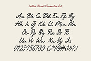 Letter Heart, a Handwritten Font by Nathatype (Thumbnail 9 of 11)