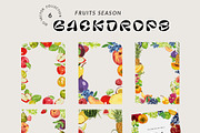 Fruits Season Posters & Patterns, an Illustration by SunnyAfternoons (Thumbnail 12 of 13)
