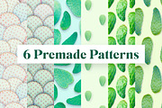 Prickly Pear Cactus & Succulents, an Object Graphic by Fox & Bear (Thumbnail 4 of 6)