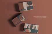 Abstract Modern faces. Geometric set, an Object Graphic by lisa_kalev (Thumbnail 6 of 10)