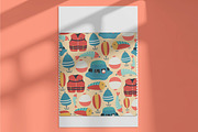 Gone Fishing Seamless Pattern Set, a Pattern Graphic by Alanna Messina Design Co (Thumbnail 8 of 9)