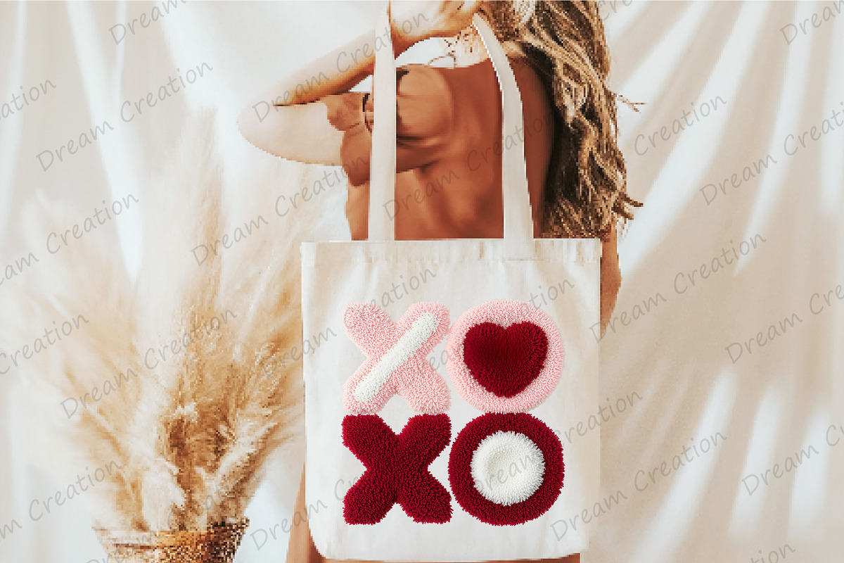 Valentine's Latch Hook PNG, XOXO, an Illustration by Dream Creation (Photo 5 of 5)