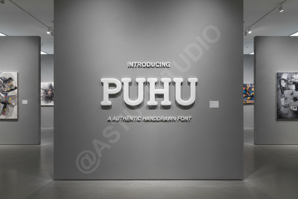 Puhu - Elegant & Sophisticated Seri, a Serif Font by Astuti Studio (Photo 1 of 16)