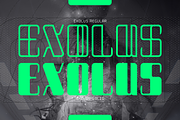 EXOLUS Experimental Font, a Font by Alex-Banks Type (Thumbnail 1 of 7)