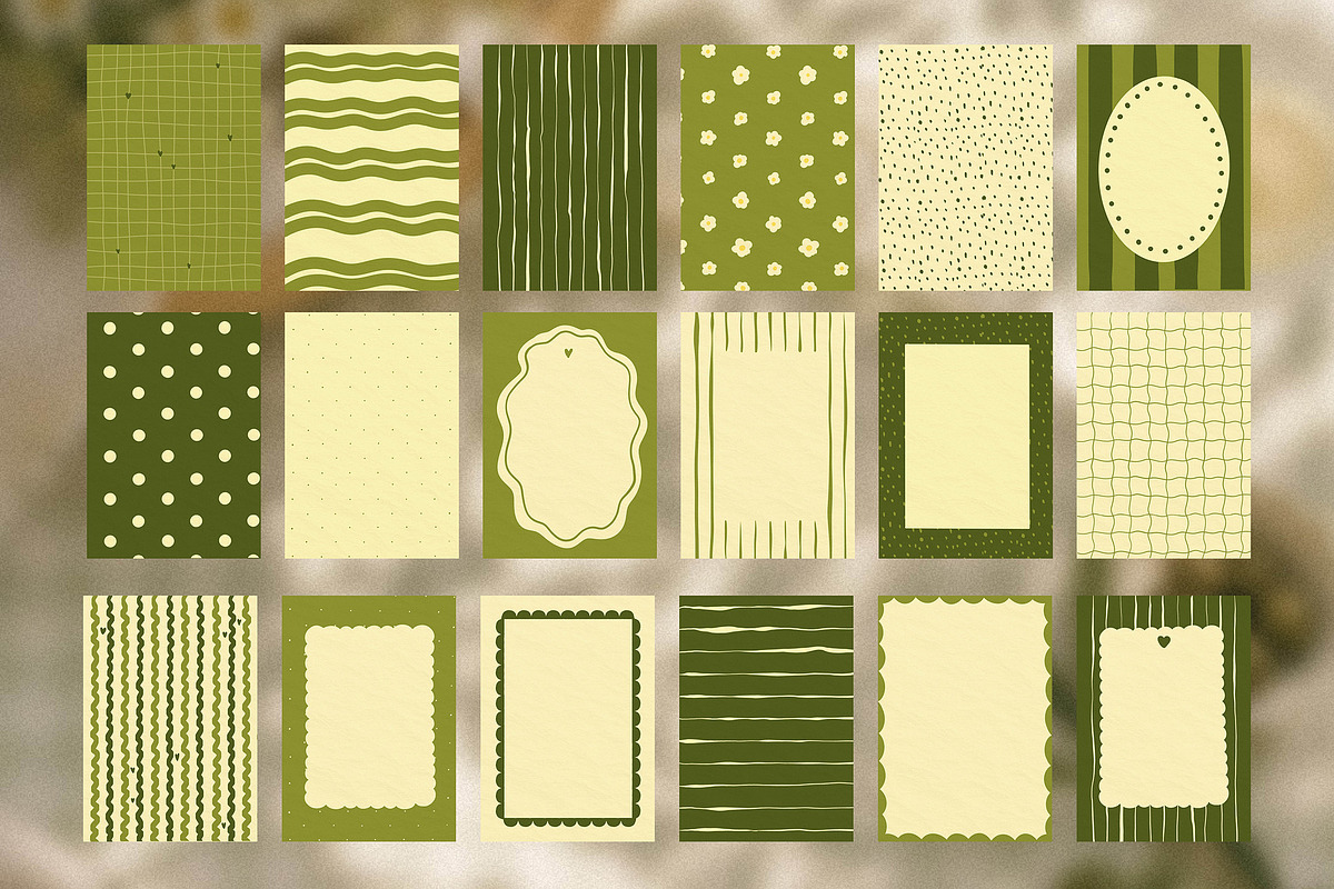Wiggly Lines & Frames, a Decorative Illustration by anastasiia.art (Photo 8 of 8)