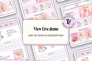 Blush Pink Wix Shop Studio Template, a Wix Template by Template Twist Shop (Thumbnail 3 of 10)