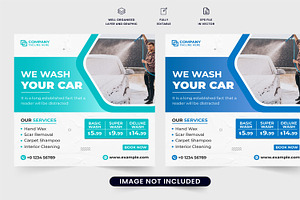 Car Wash Business Promotion Template