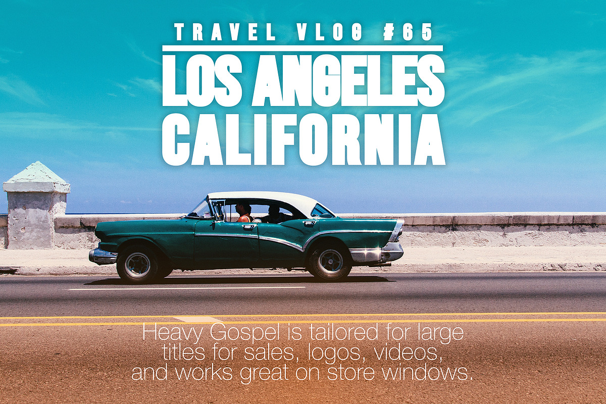 HEAVY GOSPEL - A Bold Modern Title preview 2