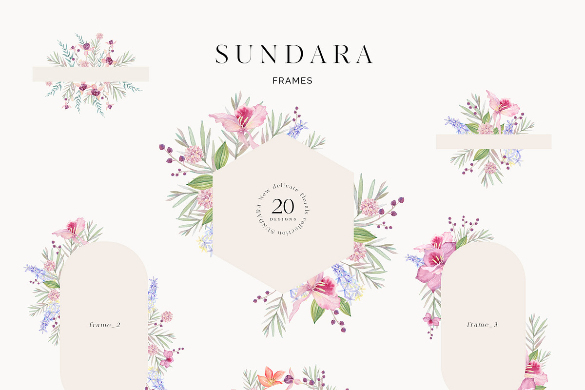 Sundara floral collection, an Illustration by SoNice (Photo 5 of 14)