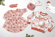 Retro Groovy Christmas collection, a Pattern Graphic by @olga.angelloz (Thumbnail 11 of 12)