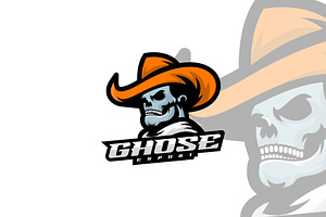 Ghost Mascot Cartoon Style., a Branding & Logo Template by ModalTampang