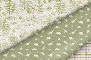 Watercolor Dinosaur Collection, an Animal Illustration by Liliia Polos Illustration (Thumbnail 6 of 11)