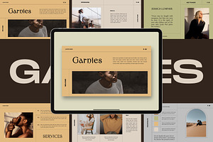 Garnies - Keynote Template