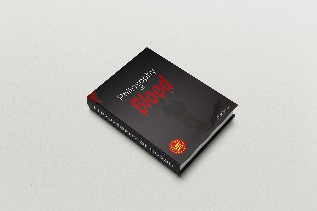 Realistic Book Cover Mockup, a Print Template by rahmatmoscae (Photo 6 of 12)