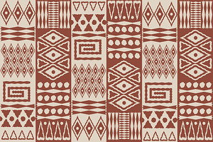 Tribal style pattern, a Pattern Graphic by ThaiByGaew