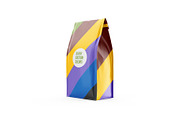 Coffee Pouch Mockup Half-Side view, a Packaging Mockup by easymock (Thumbnail 4 of 9)