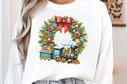 Christmas Polar Express Clipart PNG, an Illustration by SinaCreation (Thumbnail 4 of 7)