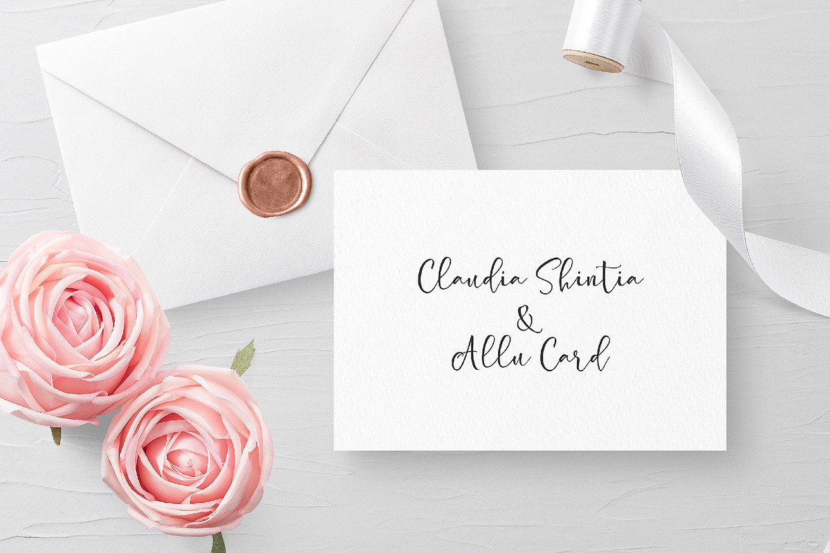 Ciellda || Signature Script Font preview 3
