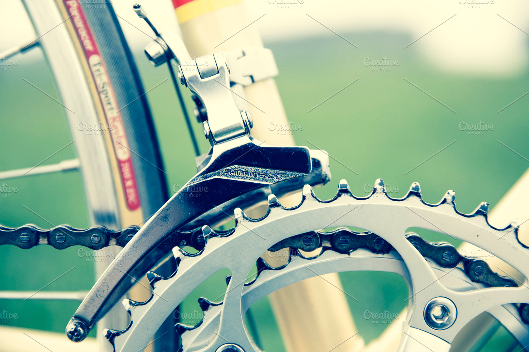Vintage Bike Gear Wheel