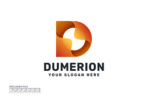 Letter D Gradient Colorful Logo, a Branding & Logo Template by yuanesei