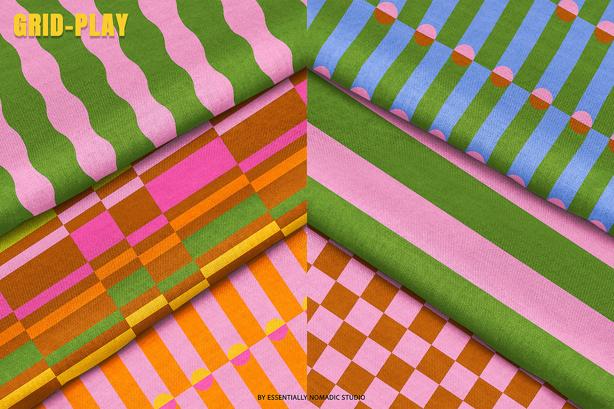 Stripes & Plaids Seamless Pattern, a Pattern Graphic by Essentially Nomadic (Photo 5 of 14)