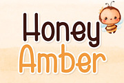 Honey Amber - Handwritting, a Handwritten Font by Charmingbear59.design (Thumbnail 1 of 5)